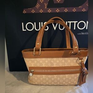 louis vuitton euc mini lin lucille pm